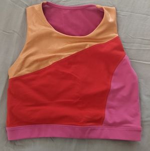 Joy Lab Color Block Long Line Sports Bra